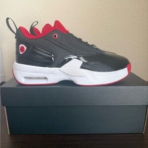 Black and Red Athletic Sneakers